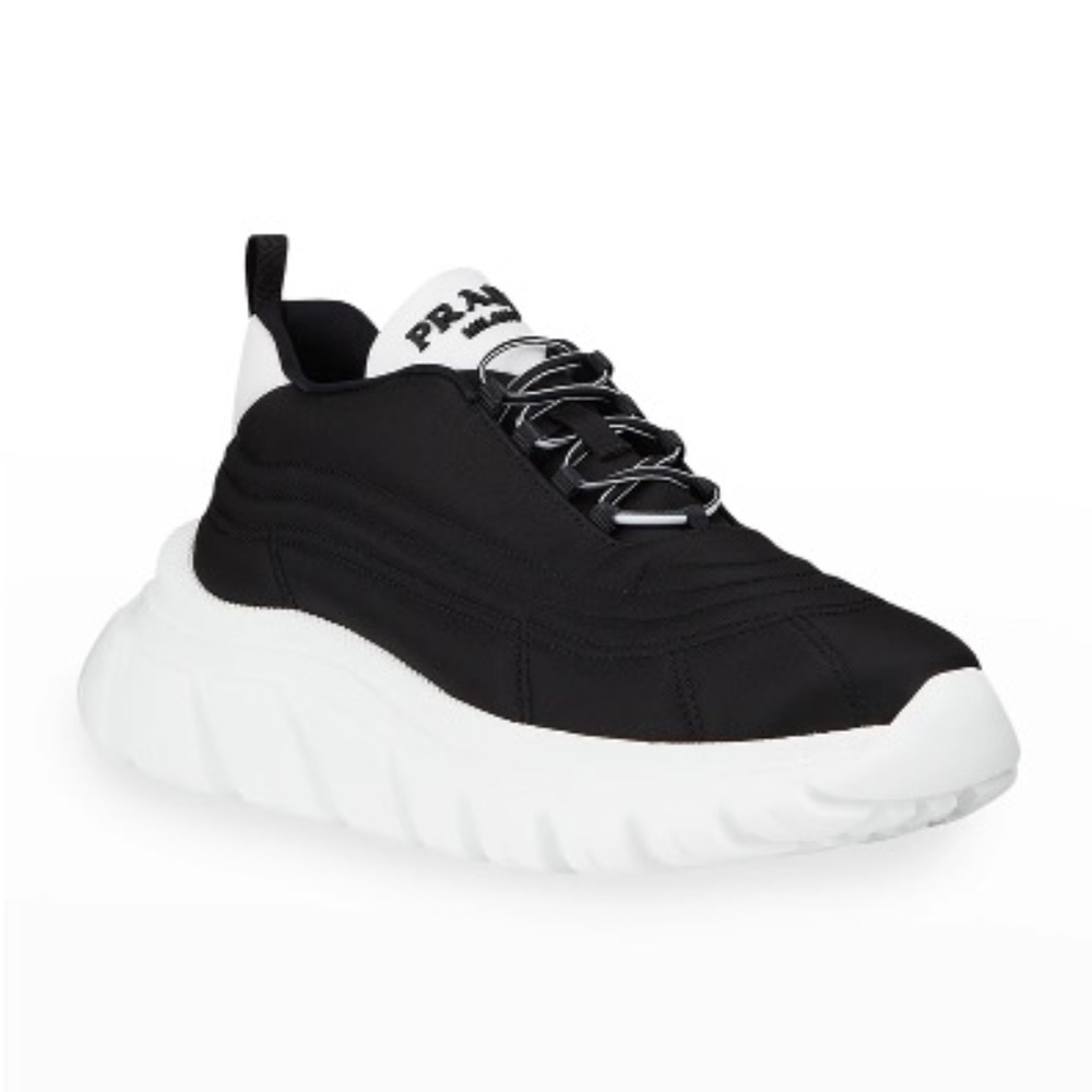 Prada Black Calzature Donna Sneakers - Picture 3 of 15